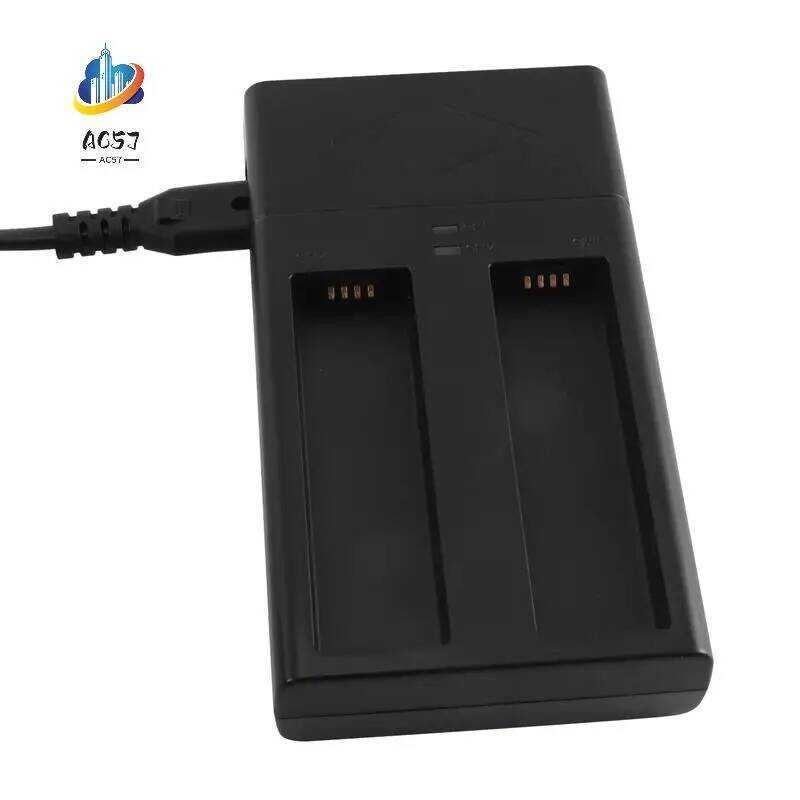 AC57-1 ชุดสําหรับ DJI Lingmo Gimbal Handheld Osmo HB-01 HB-02 2-Slot แบตเตอรี่ Charger US Plug