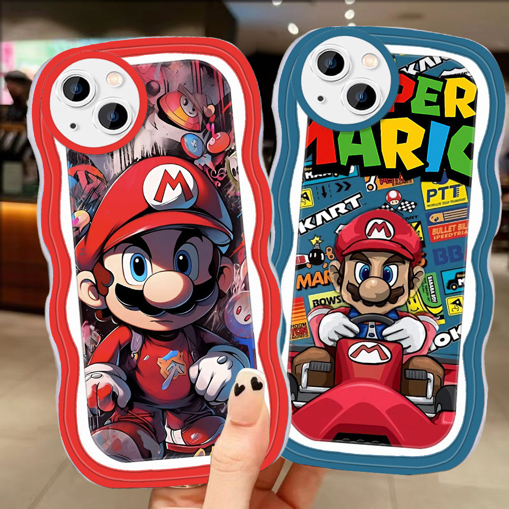 A-39 Mario TPU สําหรับ Tecno Spark 20 20C GO1S GO1 10 2020 2024 Pro Plus กรณีโปร่งใส