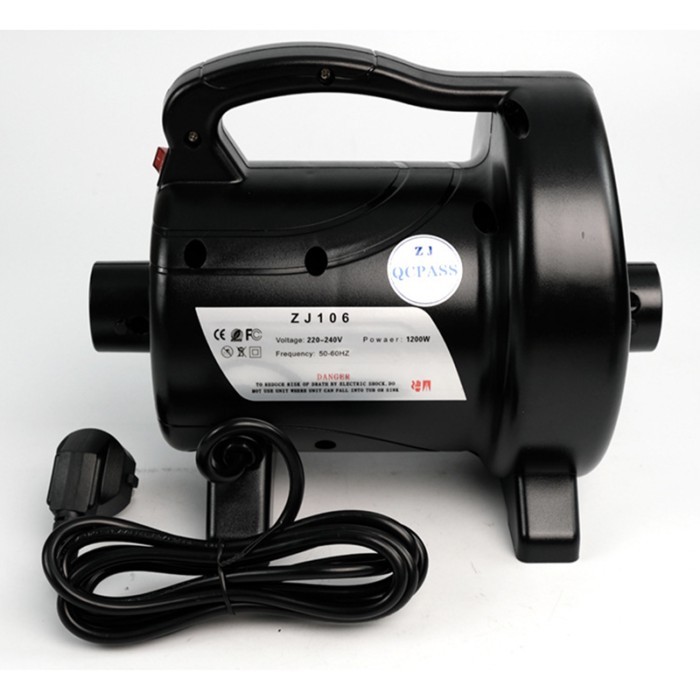 ZJ106 1200W 220V hot selling Marine high pressure inflatable tent inflatable boat inflatable boat p