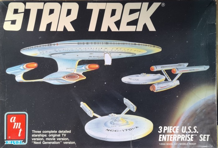 STAR TREK STAR TREK ncc-1701-A 1701-B 1701 ประกอบ Unpainted