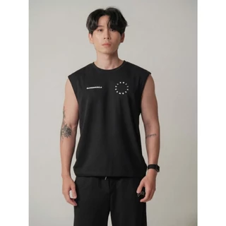 OLIVE MUSCLE - BASE MUSCLE TANK DryTech Air เสื้อออกกําลังกายแขนกุด