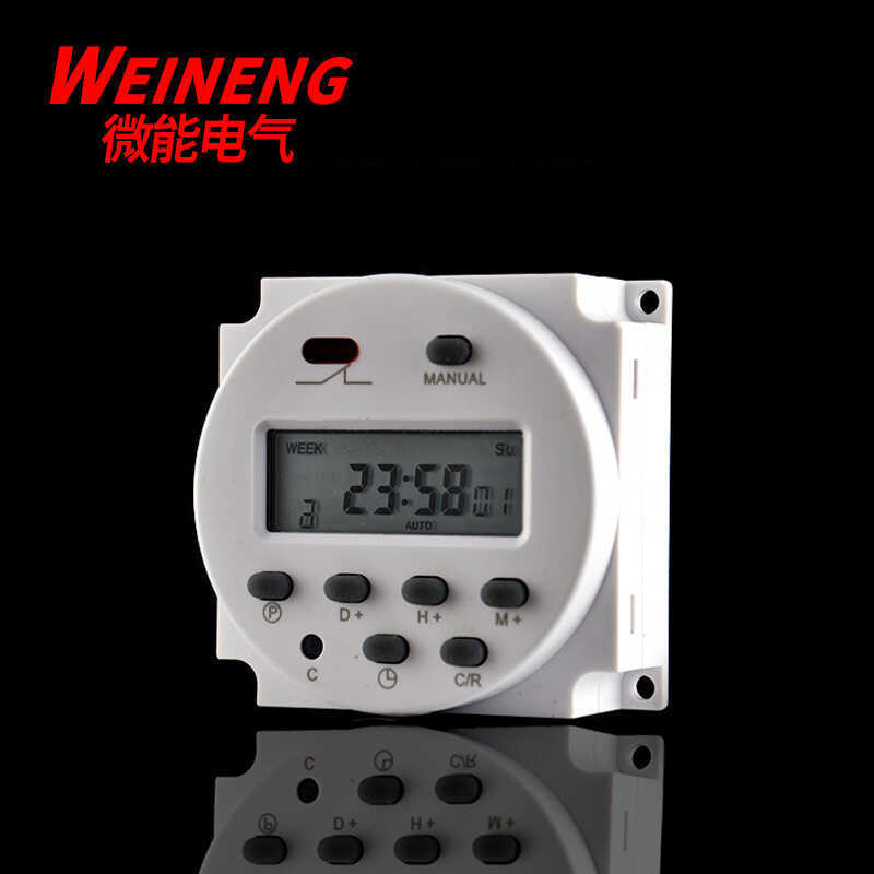 YP109A 12V Timer Timer Timer Microcomputer Switch รอบ 220V