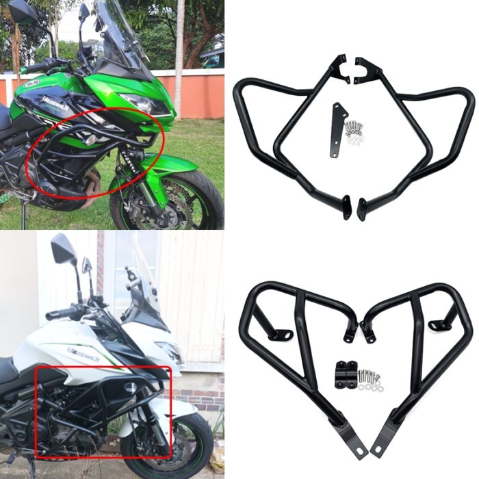Versys 650 Motorcycle Accessories Engine Guard Protector Crash Bar Bumper Fit for Kawasaki Versys 6