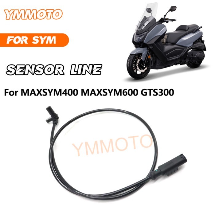 ABS Wheel Speed Sensor Wire For SYM MAXSYM 400 600 GTS 300 Motorcycle ABS Front Wheel Speed Sensor