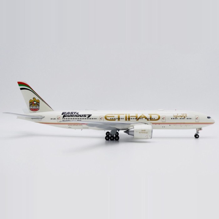พร้อมส่ง JC Wings 1: 200 Arthur Airlines B777-200LR A6-LRE เครื่องบินรุ่น Out of Print Model