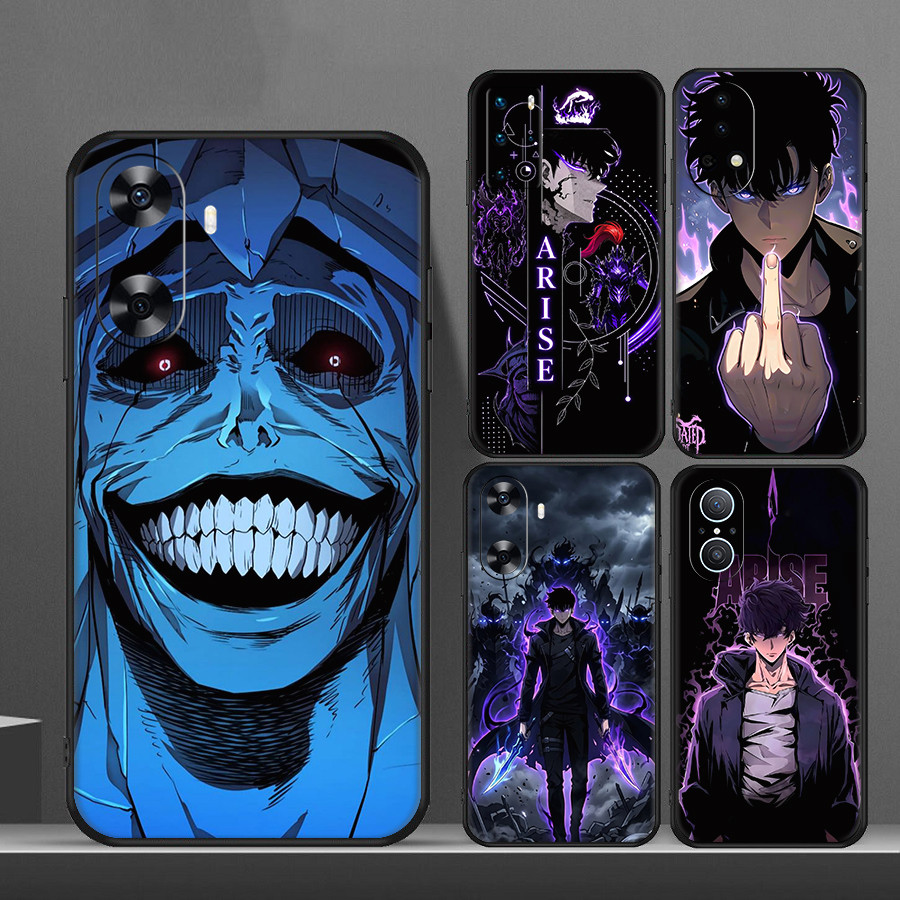 สําหรับ Huawei Nova 2i 2 Lite 3 3i 4E 5i 5T 7 10 SE 8i Y61 Cool การ์ตูนอะนิเมะ Solo Leveling 8Y14 นุ