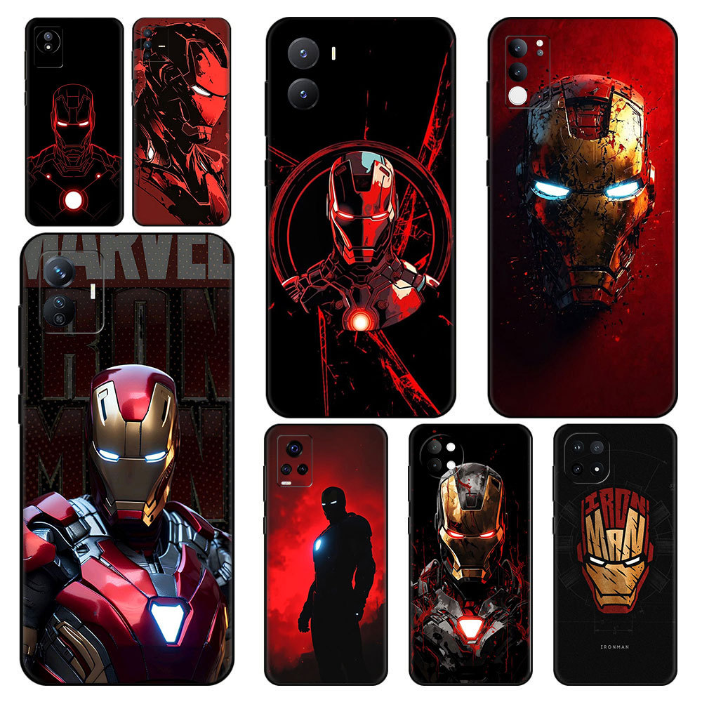 Cool Iron Man กรณี Studies ^KW-6 สําหรับ Vivo V7 Plus Y79 V9 Y85 Y89 V11 i V15 V20 Pro V19 V20 SE Y7