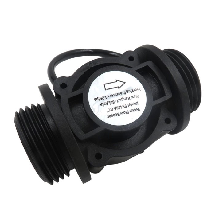 1-inch Hall NPN Pulse Flowmeter DN25 Water Flow Sensor Pipeline Flow Detection Flow Rate