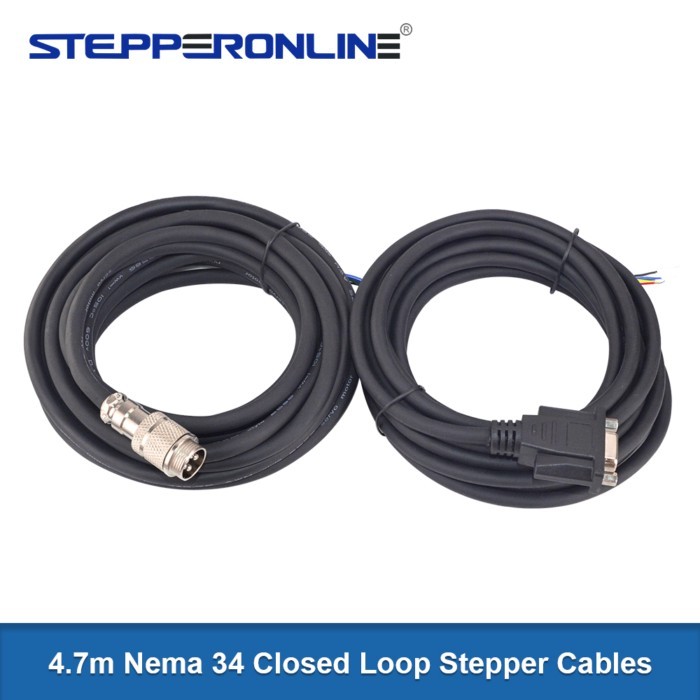 4.7m Nema 34 Closed Loop Stepper Motor Extension Cable Kit for Nema34 Closed Loop Stepper Motors &