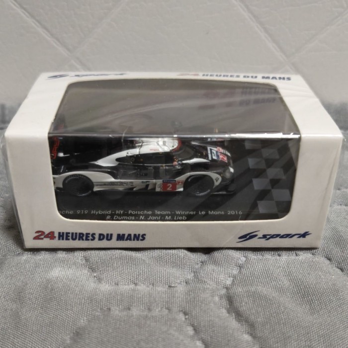 1: 87 โรงงานเดิม spark porsche porsche 919 hybrid lmp1 ho รุ่นรถรุ่น