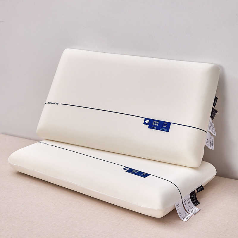 Cloud Deep Sleep หมอน Double-Core คอป้องกันหมอนหน่วยความจําหอพักนักเรียนกระดูกสันหลังส่วนคอป้องกัน S
