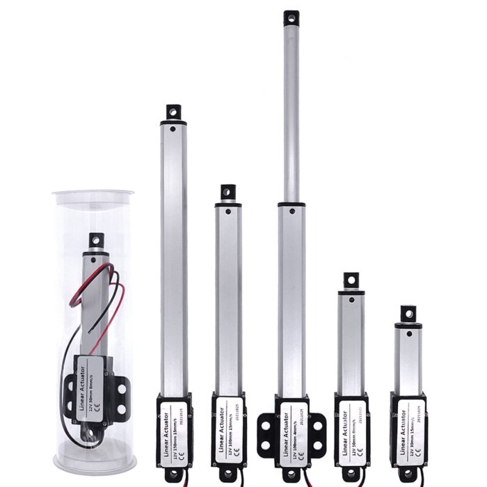 Mirco Electric Linear Actuator 50mm DC 12V 30N/60N/100N/150N Motor Controller Mini Eectric Push Rod
