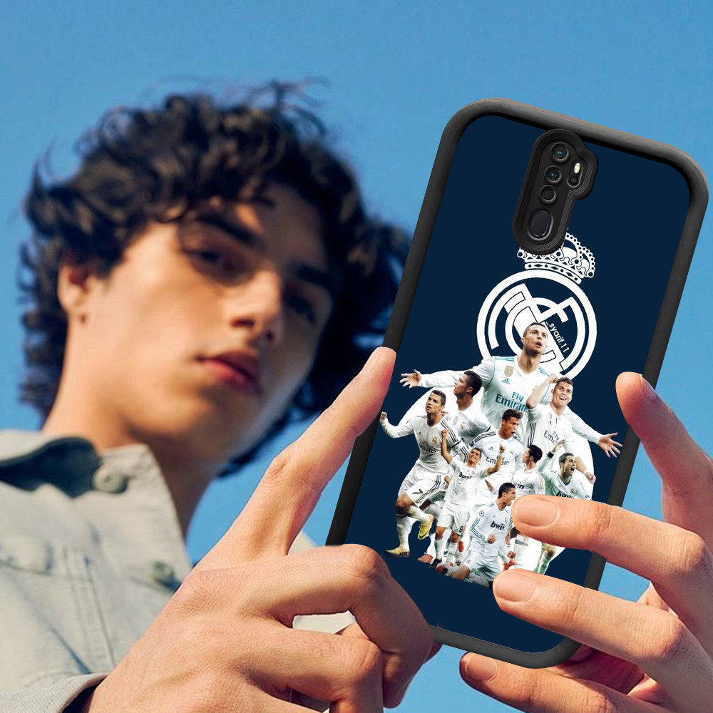 DE-27 Real Madridเคสโทรศัพท์สําหรับOPPO Reno F11 2Z A5 2F A9 F9 8T F19 2020 Pro 5G