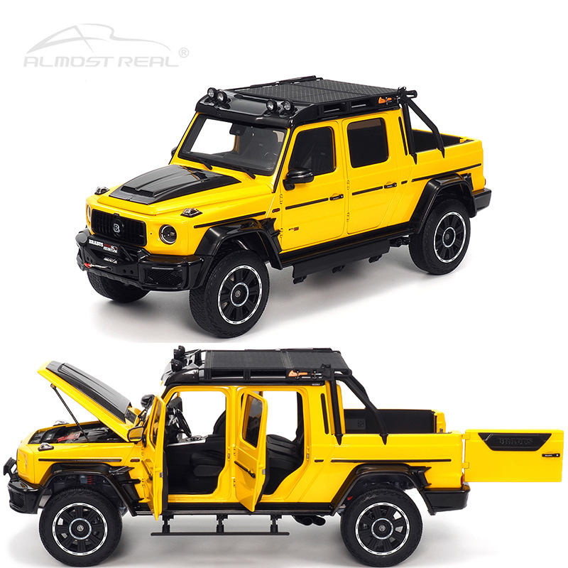 เกือบจริง 1: 18 Mercedes-Benz G63 Pika Barbos 800 XLP ดัดแปลง Off-Road รถรุ่น Limited Edition รถรุ่น