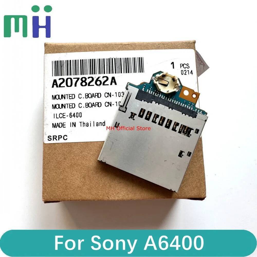 ใหม่สําหรับ Sony A6400 SD การ์ดสล็อตบอร์ด A2078262A ILCE6400 ILCE-6400 Alpha ILCE 6400 อะไหล่ซ่อมเลน