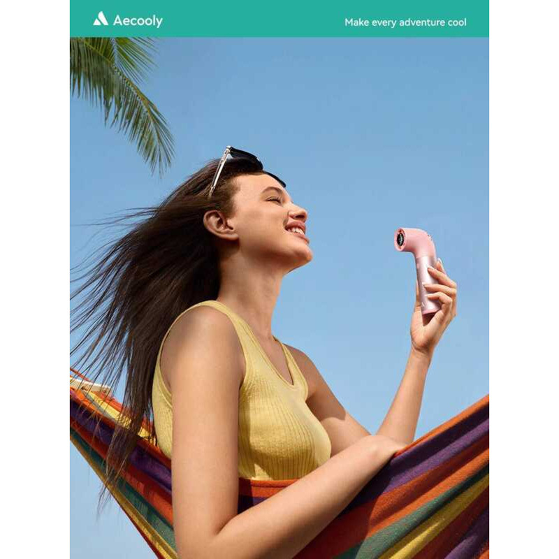 Aecooly Aecooly Gathering Wind ท่อน้ําขนาดเล็กมือถือพัดลมขนาดเล็ก Mini Cooling Handy เครื่องมือพัดลม
