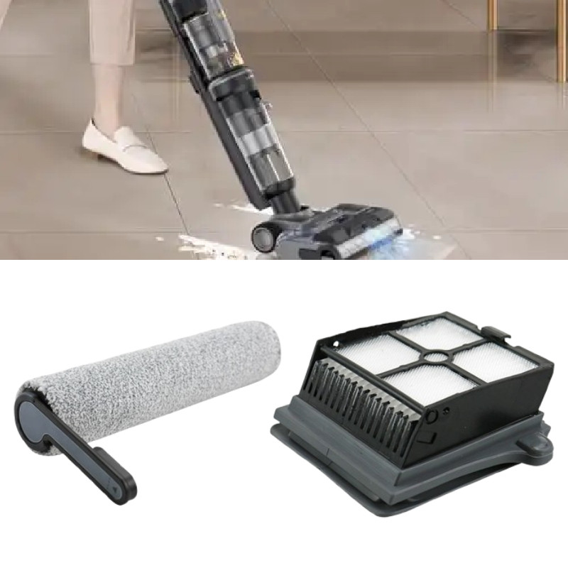 Tineco Floor For One S7 Pro ชิ้นส่วนทําความสะอาดรวมทั้งตัวกรองลูกกลิ้งสําหรับ Mopping Household