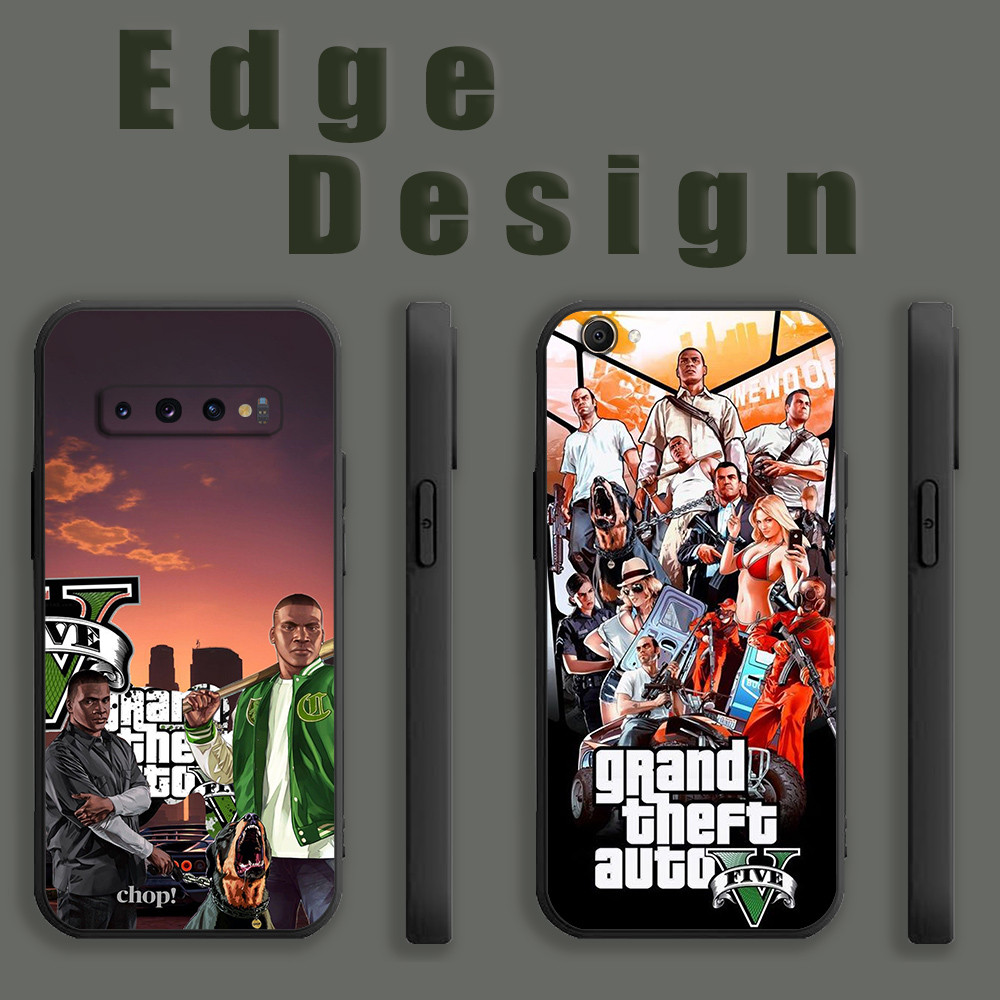 เคสสําหรับ ITEL A60 A60S A70 S23 P55 P40 4G 5G Grand Theft Auto V เกม BOK04 เคสโทรศัพท์ขอบสี่เหลี่ยม
