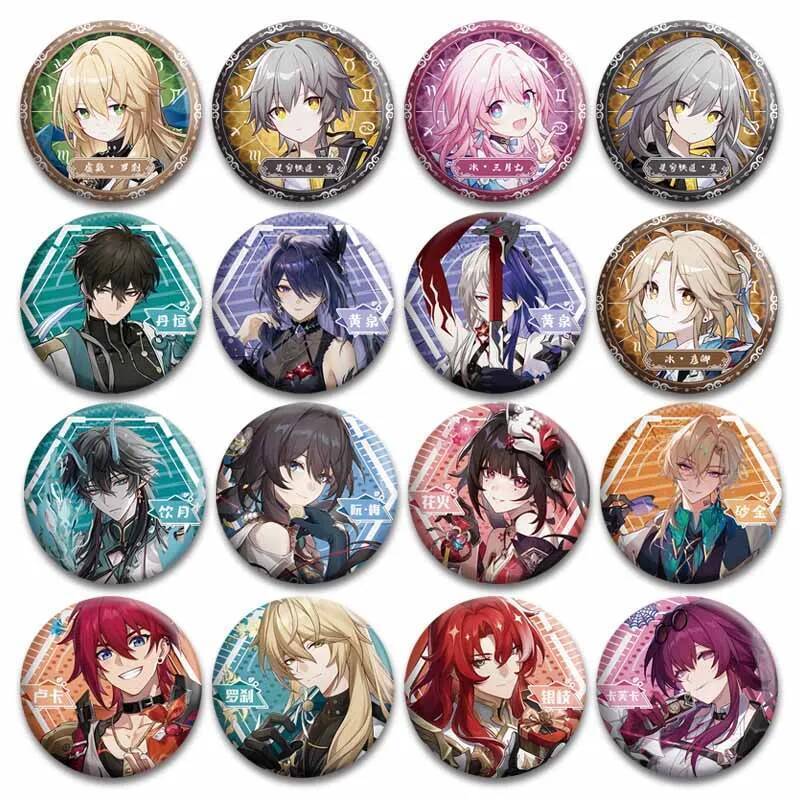 เข็มกลัดน่ารัก Honkai Star Rail สำหรับกระเป๋าและเสื้อผ้า