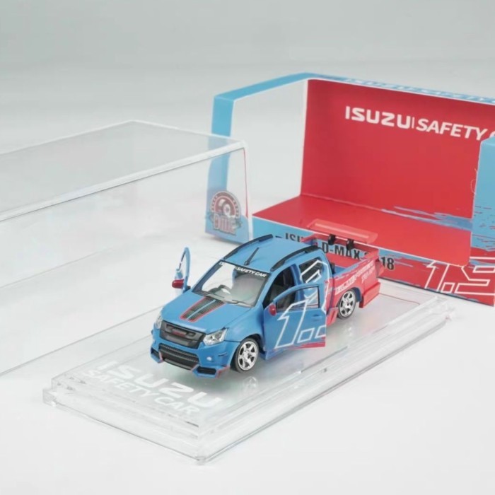 BMC Exhibition Edition 1/64 ISUZU D-MAX 2018 ISUZU Pickup Transporter Model