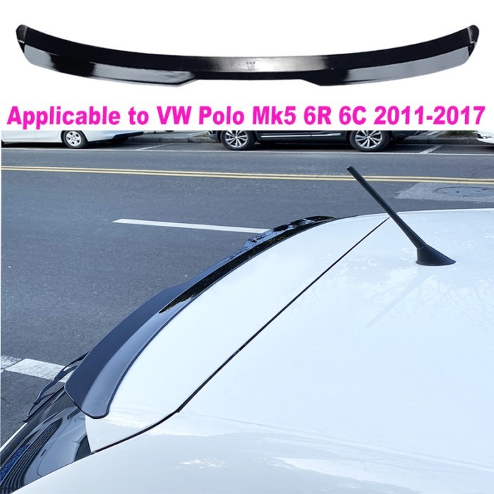 Applicable to Volkswagen Polo Mk5 6R 6C 2011-2017 Polo Max Tail Top Wing Spoiler Modification
