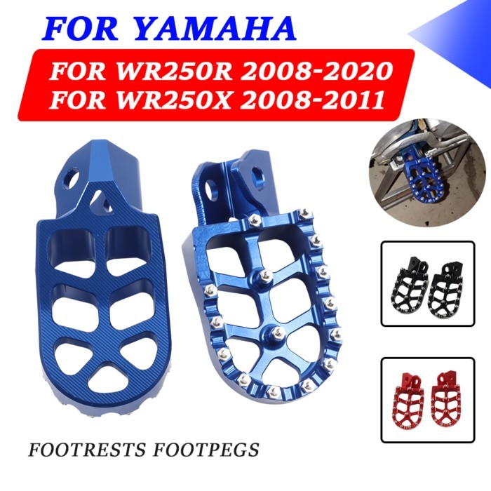 For YAMAHA WR 250 R WR250 X WR 250R 250X WR250R WR250X Accessories Footrests Footpegs Foot Pegs Res