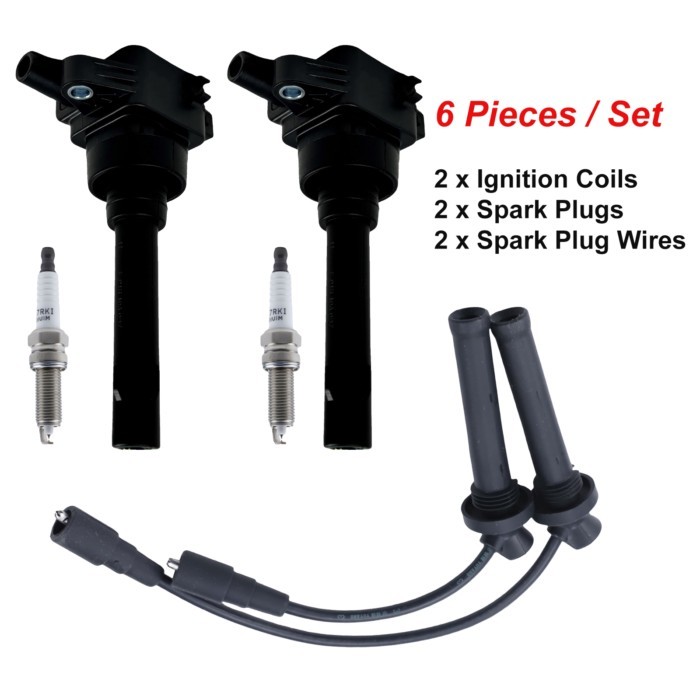 Ignition Coil Spark Plug Wires Kit For CHERY TIGGO 3 1.6L 2013- 5x 1.5L 2018- ARRIZO 5 7 A3 RIICH G