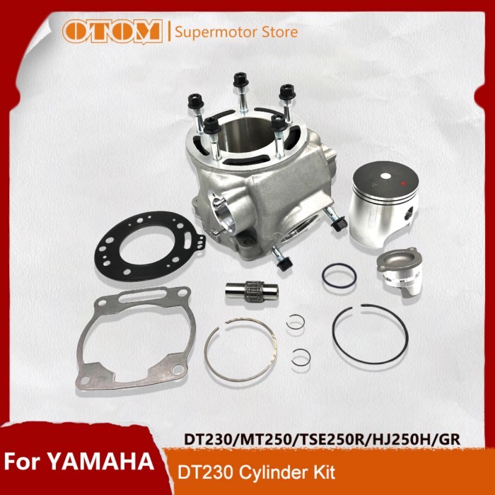 Motorcycle Accessories 66.8mm Cylinder Kit Piston Ring Pin Cylinder Block Gasket Pad Control Valve