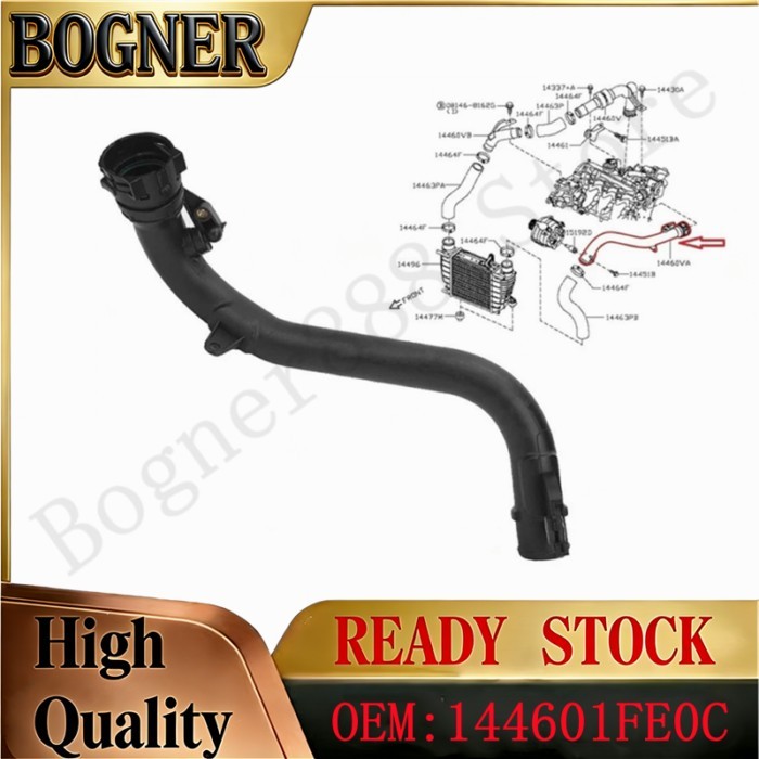 Brand New Intercooler Turbo Hose 144601FE0C 14460-1FE0C 144601FE1C 14460-1FE1C for Nissan Juke NV 2