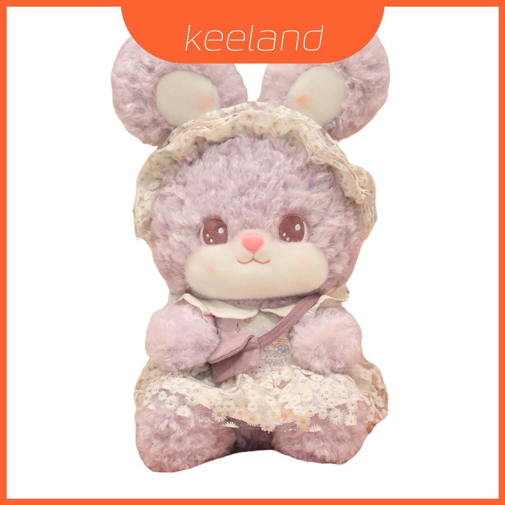 Friendly Kids Cat Squirrel Rabbit Plush Doll พร้อมไส้ Pp Cotton สําหรับวันหยุดของขวัญ