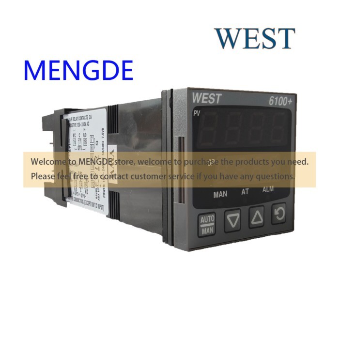 WEST P6100-2111102 Temperature Controller P6100 2111102 S259 Digital Display Instrument New Origina