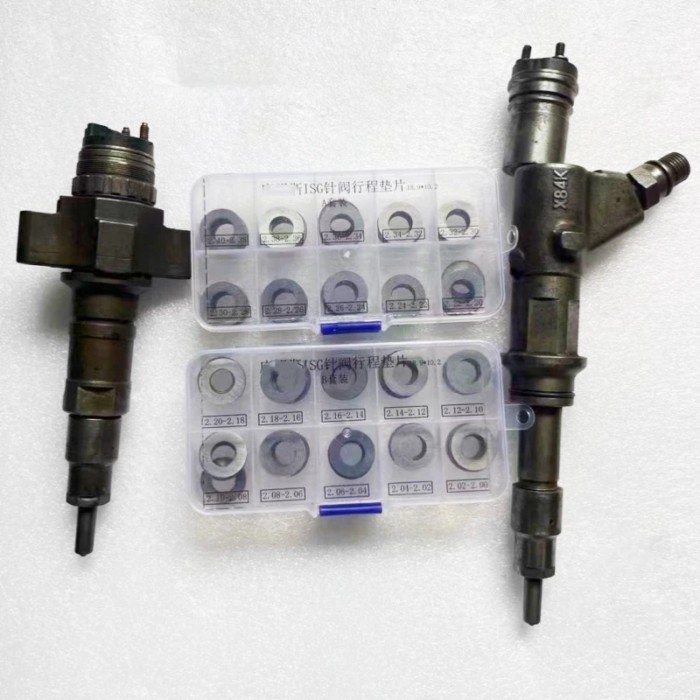 ISG CRIN Diesel Common Rail Injector Needle Valve Lift Adjusting Shim Fuel Nozzle Washer for Cummin