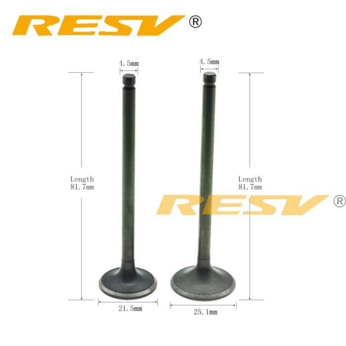 RESV for BAJAJ CD150 CD 150 cc 150cc Valve Intake Exhaust Stem Valve Oil Seal