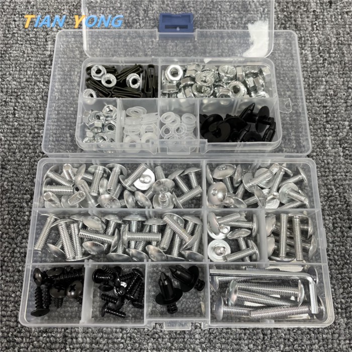Bodywork Fairing screw mount Kit bolts nuts Motorcycle For Yamaha FZR250 FZR400 FZ6R RZV500 RD500 R