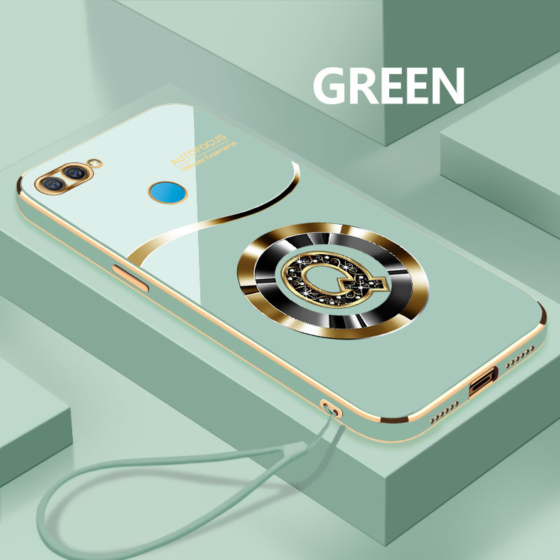 Custom Letter Q กรณี Hp สําหรับ OPPO A7 A7n A7x A8 Drop Resistance Case