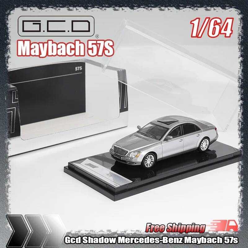 C New Gcd Shadow 1:64 Mercedes-Benz Maybach 57S Simulation Alloy Miniature Die-Cast Car Model Custo