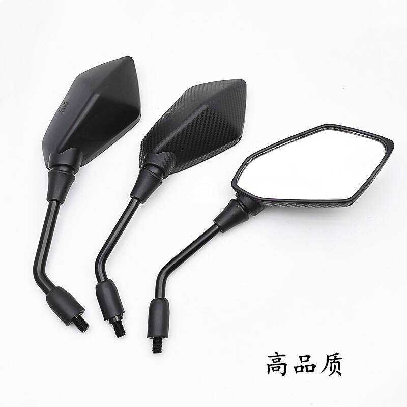 เหมาะสําหรับ ZS150 ZS250 กระจกมองหลัง RX1 กระจกสีดํา