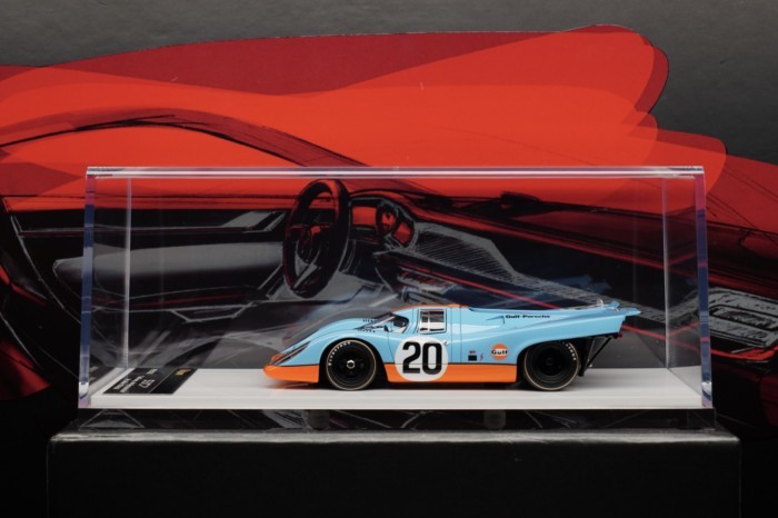 MAKE UP 1/43 ล็อค时捷917K "Gulf Racing - John Wyer ยานยนต์"