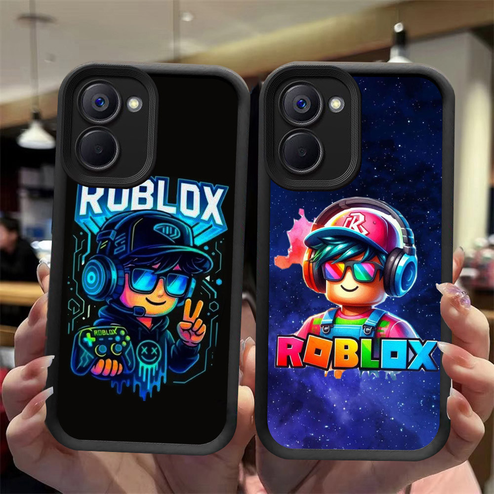 J-29 Roblox ดำขาวชมพูเคสโทรศัพท์หรับ VIVO IQOO Y03 Y18 Y18S Z9 Y18i Y03T T3 LITE