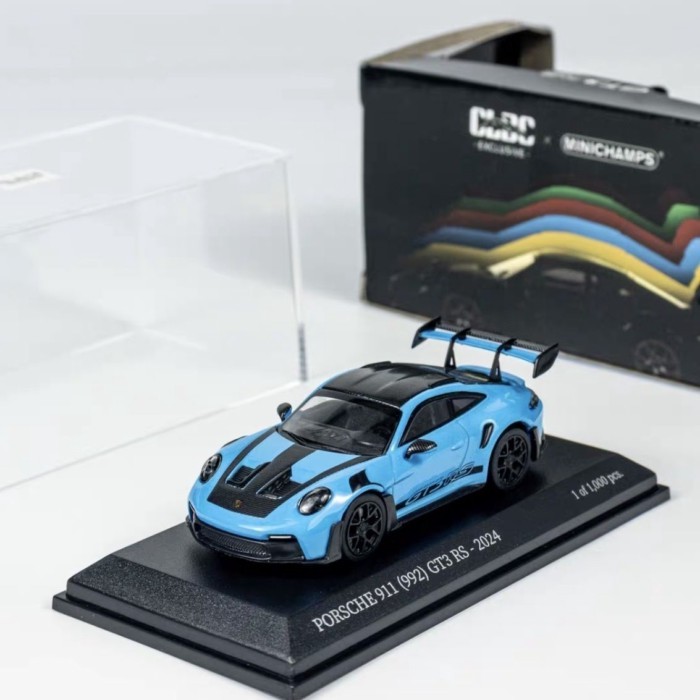 Mini Cut 164 Porsche 911 (992) GT3 RS 2024 โมเดลรถอัลลอย