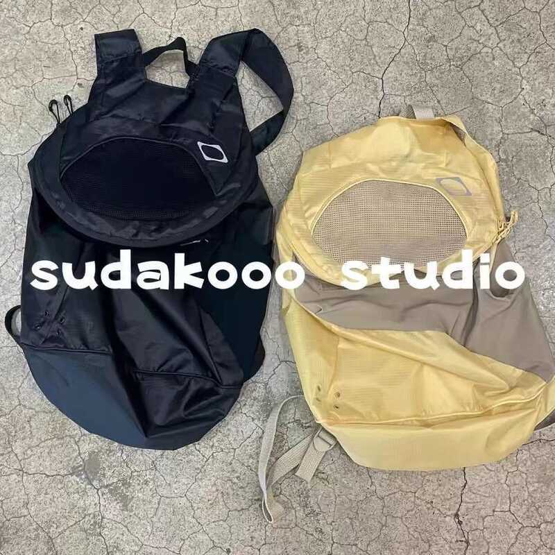 Sudakooo Korea mschf Spring Fashion All-Match Backpack Backpack Climbing Bag 2 สี