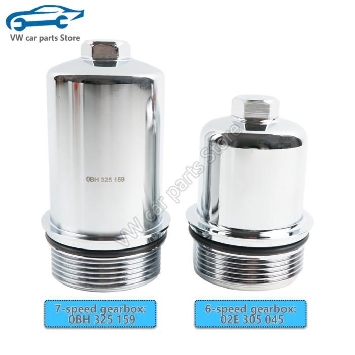 02E305045 0BH325159 Aluminum DSG Transmission Filter Housing Filter Kit for Golf Tiguan Polo A3 Q2