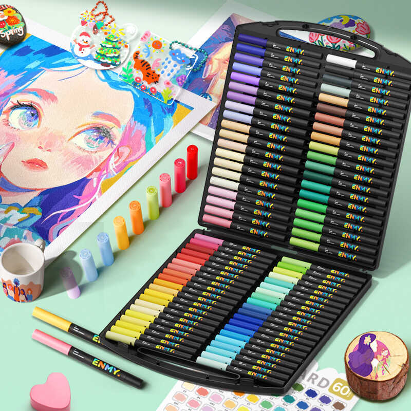 Agent Exclusive ENMY ENMY Small Black Box Marker เวอร์ชันภาษาอังกฤษตรง Liquid Acrylic Marker Profess