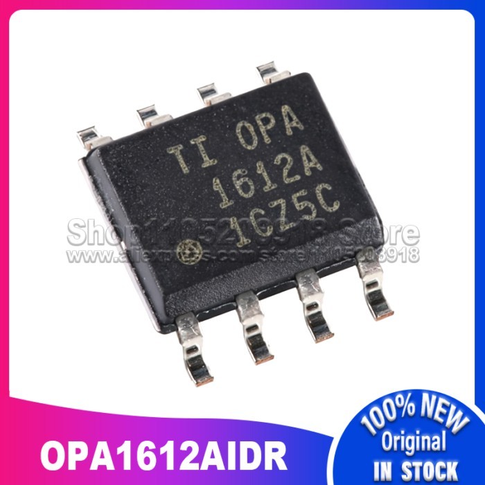 10PCS/LOT OPA1612 OPA1612AIDR OPA1612A SOP8 100% New Spot stock