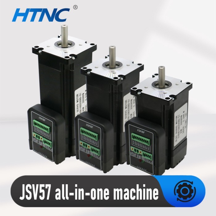 High Speed 3000RPM Servo Motor 57mm Flange 90w 140w 180w Integrated Servo Motor Drive DC36V Nema 23