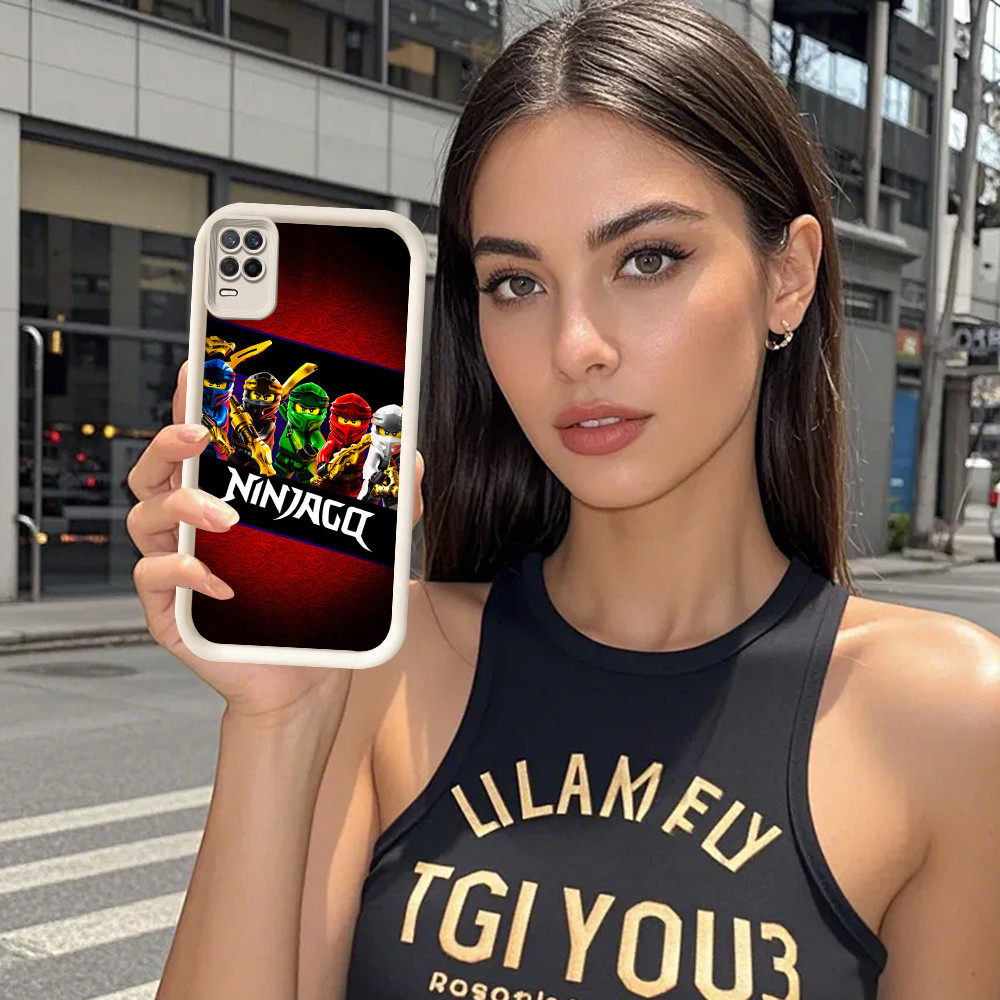 DE-23 L-Lego N-Ninjago เคสป้องกันสําหรับ Realme Narzo 8S C11 V13 Q3 8 C20 C20A 30 Pro 2021 5G