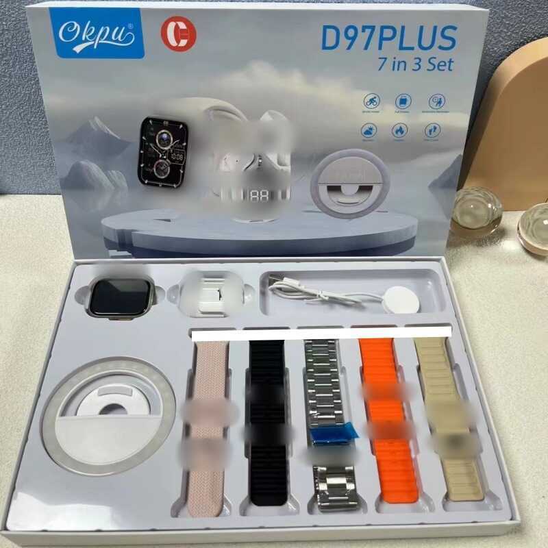 Huaqiang North D 9 7 PL u s Smart Watch Multi-Function Set Bluetooth Call Sports