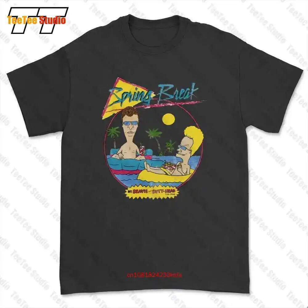 Mtv Beavis And Butthead Spring Break Beach เสื้อยืด Tee NV7N
