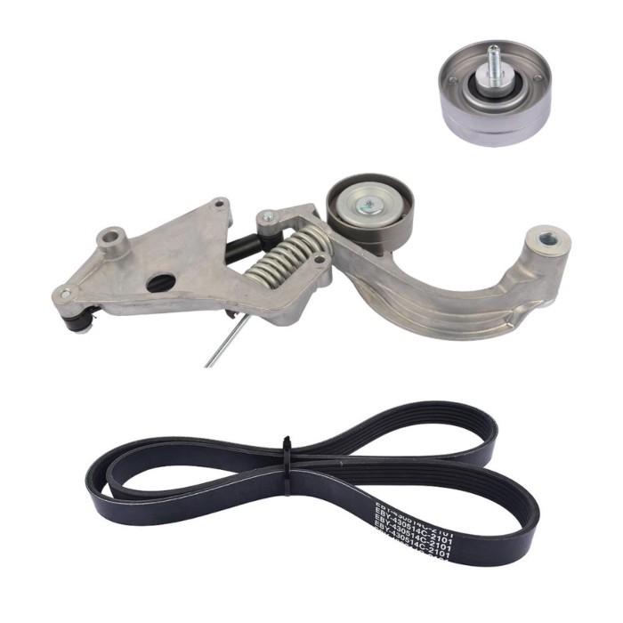 AP03 Drive Belt Tensioner Pulley Kit For Mini R52 R53 Cooper S 1.6L W11B16A 2002-2008