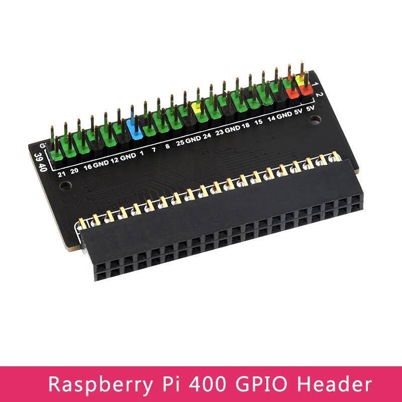 ใหม่ Raspberry Pi 400 GPIO Header 40 Pin GPIO บอร์ดขยายสําหรับ Raspberry Pi 400